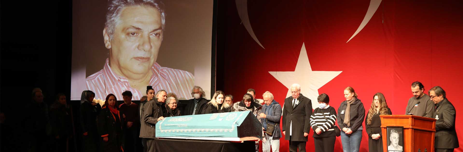 NEDRET DENİZHAN SON YOLCULUĞUNA UĞURLANDI