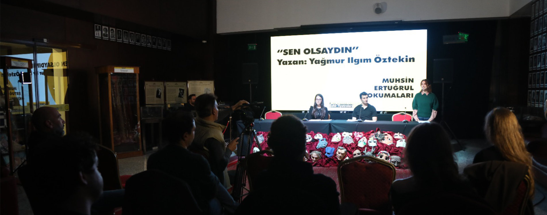 MUHSİN ERTUĞRUL OKUMALARININ SON KONUĞU YAĞMUR ILGIM ÖZTEKİN’İN “SEN OLSAYDIN” OYUNU OLDU