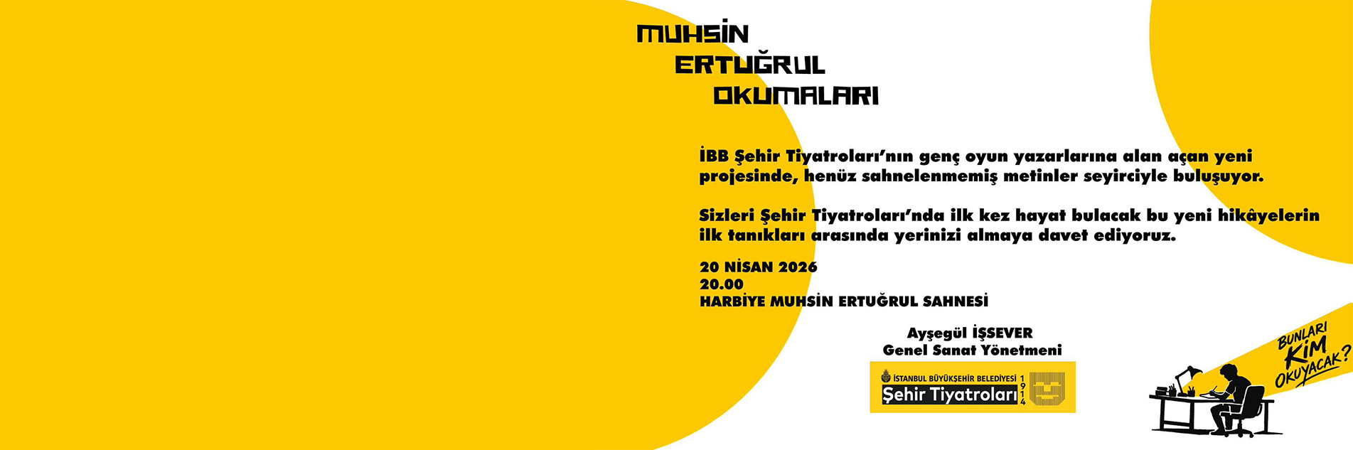 MUHSİN ERTUĞRUL OKUMALARI “PASLI RAYLAR KOROSU” OYUNUYLA DEVAM EDİYOR
