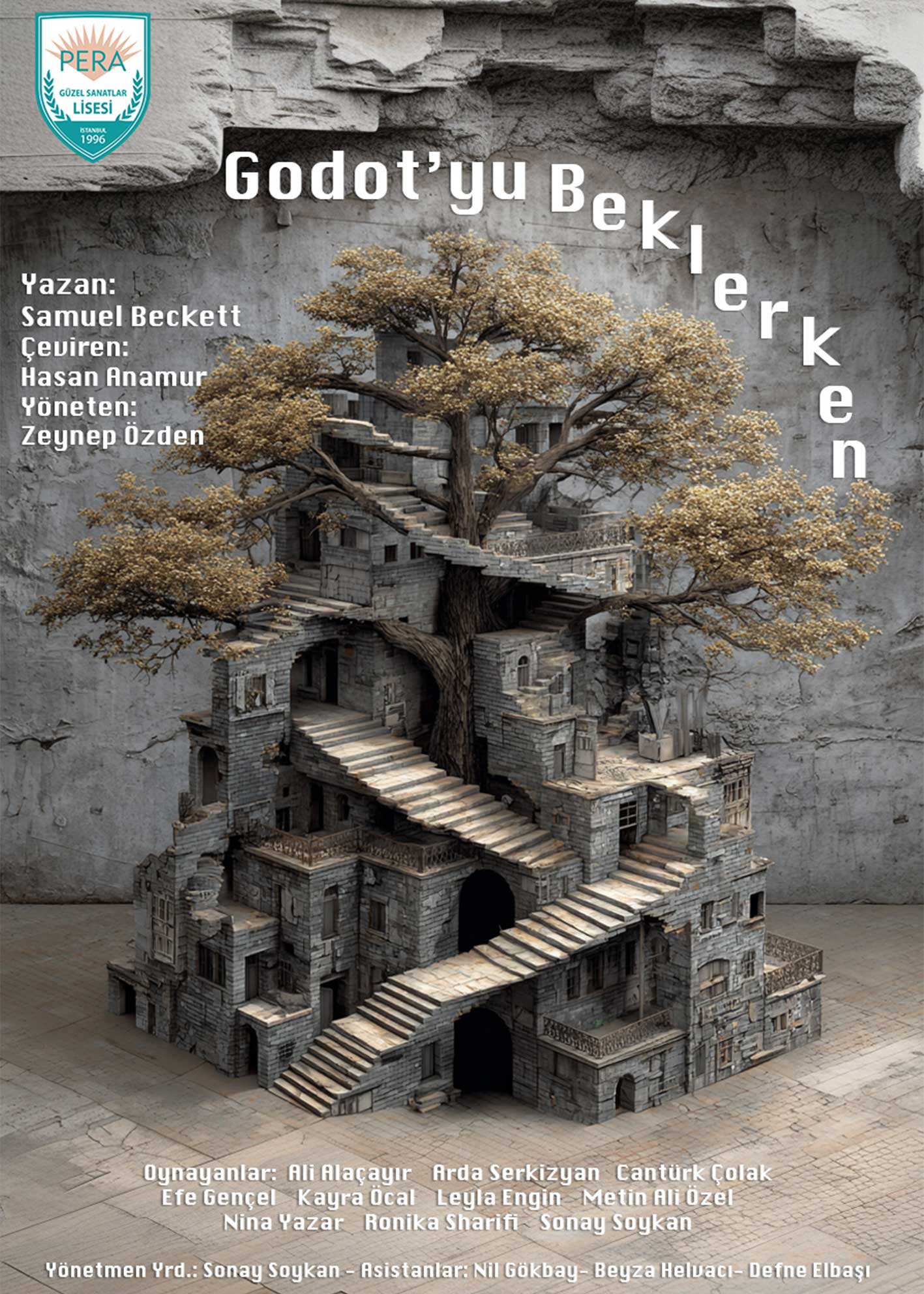 PERA GÜZEL SANATLAR LİSESİ (GODOT'YU BEKLERKEN)