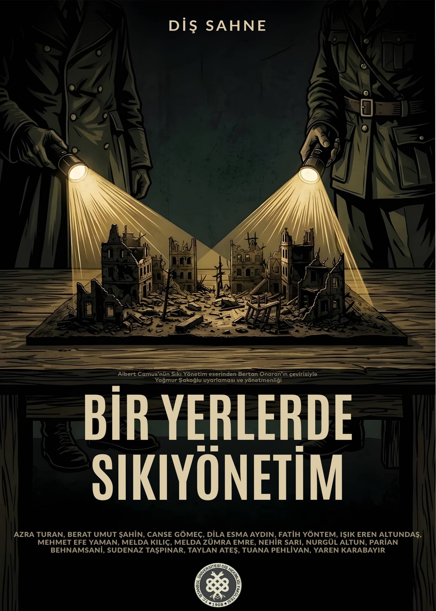 İstanbul Üni. Diş Hekimliği / Dişsahne ''Sıkıyönetim''