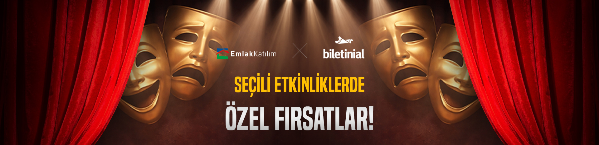 Emlak Katılım & Biletinial İndirimli Etkinlikler