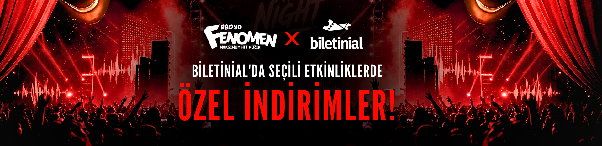Radyo Fenomen & Biletinial İndirimli Etkinlikler