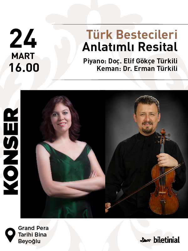 Türk Bestecileri – Anlatımlı Resital