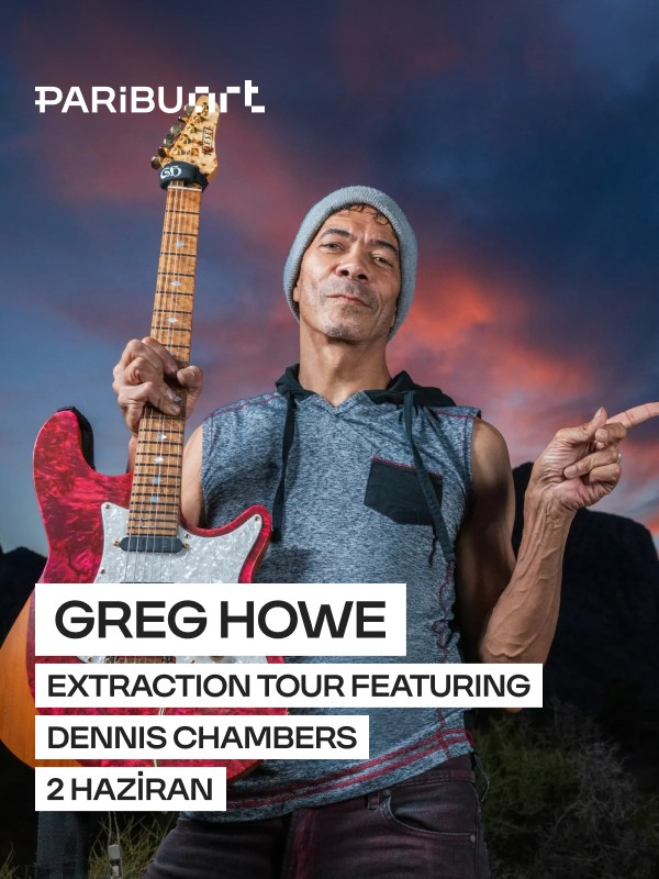 Greg Howe Extraction European Tour 2027 Featuring Dennis Chambers