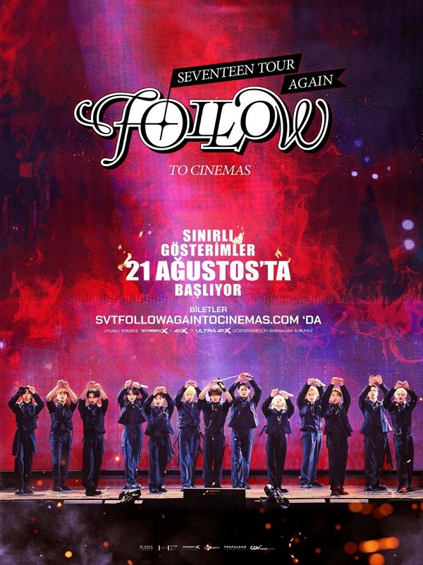 Seventeen Tour 'Follow' Again to Cinemas