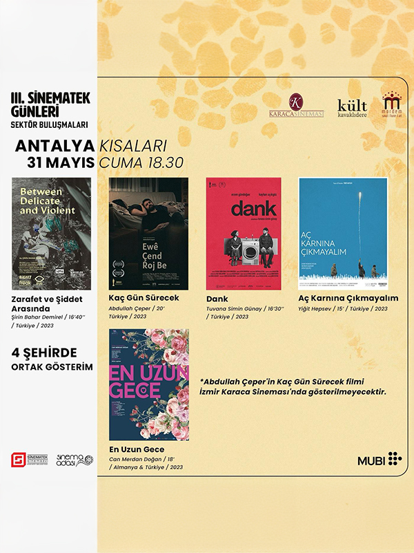 3rd Cinematheque Days: Sector Meetings Antalya Shorts 1