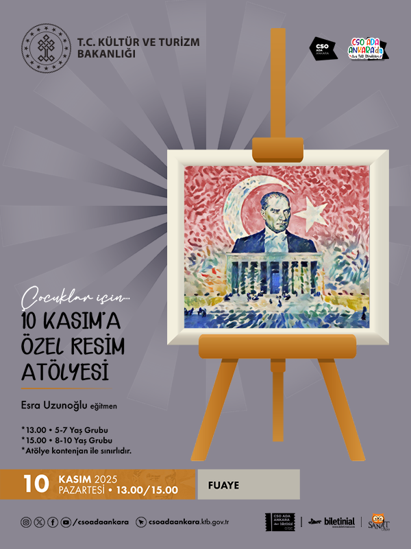 10 Kasım’ a Özel Resim Atölyesi