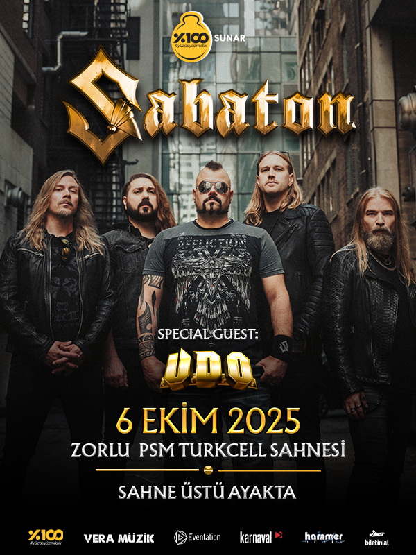 %100 Metal Sunar: Sabaton, U.D.O.