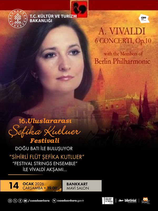 16. Uls. Şefika Kutluer Fest. - Festival Strings Ensemble ile Vivaldi Akşamı…