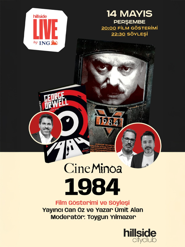 1984 Film Gösterimi ve Söyleşi Toygun Yılmazer & Can Öz & Ümit Alan