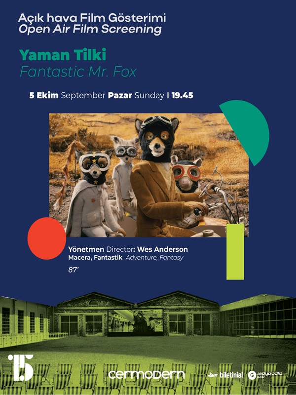 Açık Hava Film Gösterimi: The Fantastic Mr. Fox - -