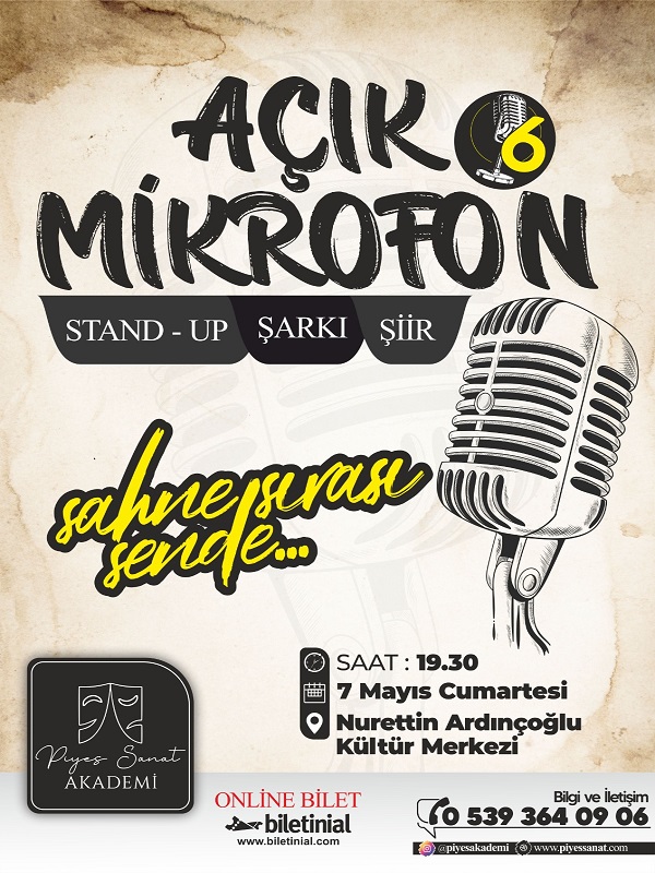 Açık Mikrofon 6