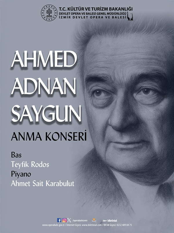 Ahmed Adnan Saygun Anma Konseri İzmir DOB