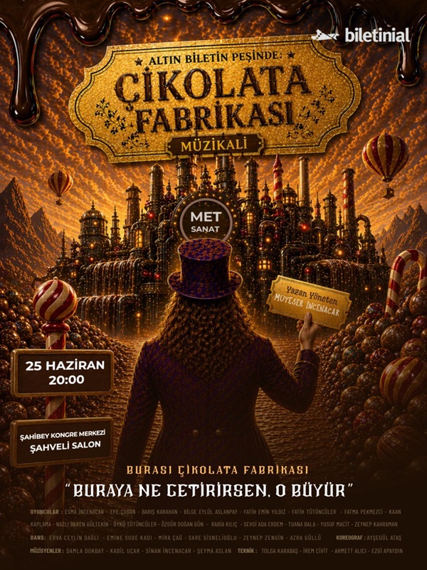 Altın Biletin Peşinde: Çikolata Fabrikası (Çocuk Müzikali)