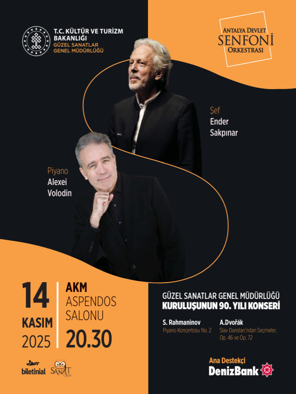 Antalya Devlet Senfoni Orkestrası 14 Kasım Konseri