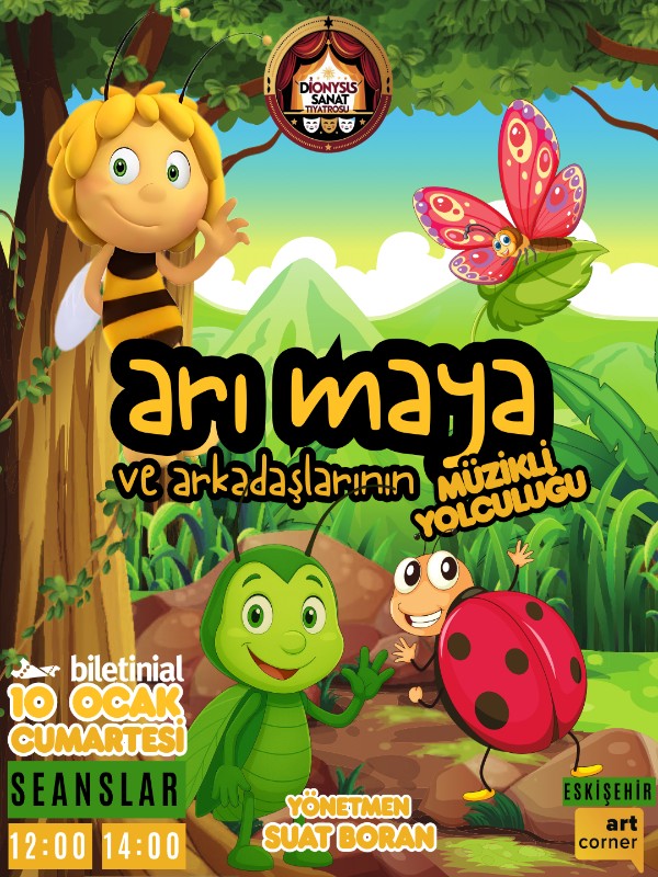 Arı Maya ve Arkadaşlarının Müzikli Yolculuğu