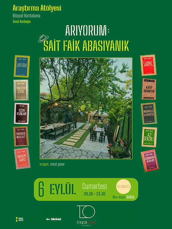 Arıyorum: Sait Faik Abasıyanık