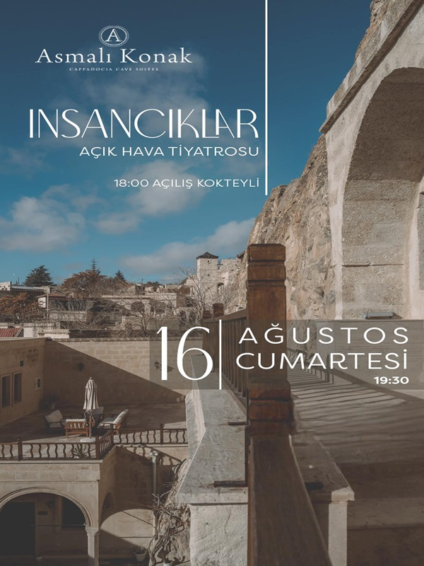 Asmalı Konak'ta Açık Hava Tiyatrosu