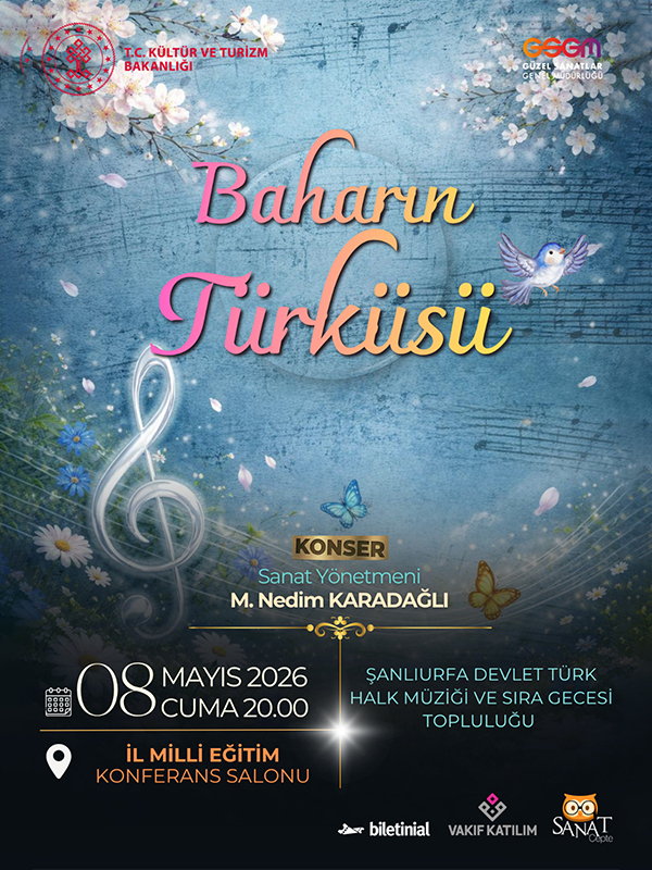 Baharın Türküsü - Şanlıurfa Devlet Türk Halk Müziği ve Sıra Gecesi Topluluğu