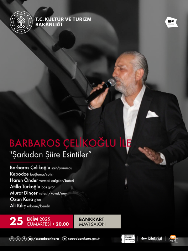 Barbaros Çelikoğlu ile - Şarkıdan Şiire Esintiler