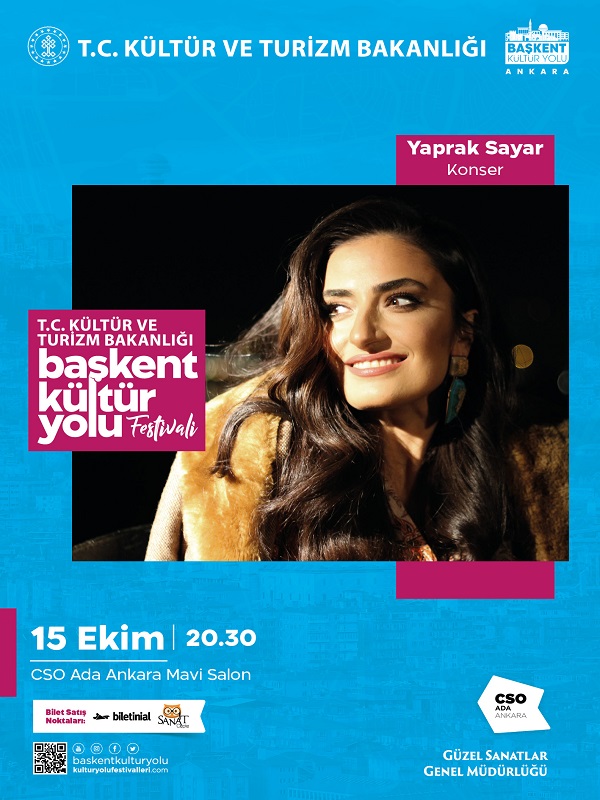 Başkent Kültür Yolu Festivali - Yaprak Sayar Konseri
