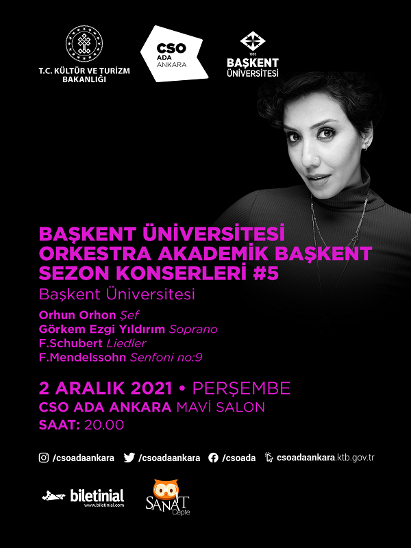 Başkent Üniversitesi Orkestra Akademik Başkent Sezon Konserleri #  5