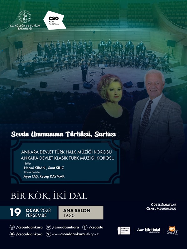 Bir Kök, İki Dal  “Sevda Ummanının Türküsü, Şarkısı”