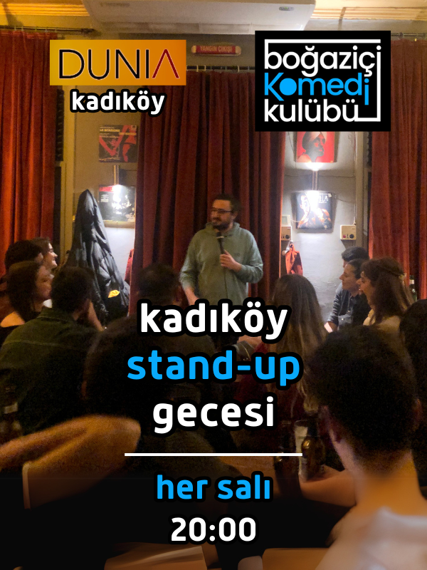 Boğaziçi Komedi Kulübü: Kadıköy Stand-up Gecesi - Salı