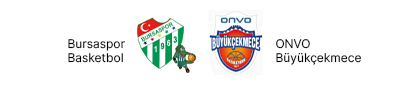 Bursaspor Basketbol - ONVO Büyükçekmece