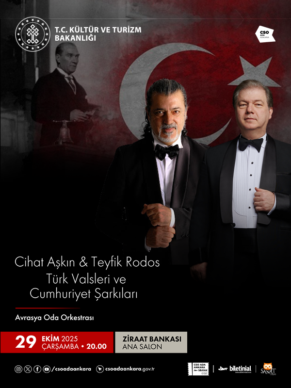 Cihat Aşkın & Teyfik Rodos  “Türk Valsleri  ve Cumhuriyet Şarkıları”