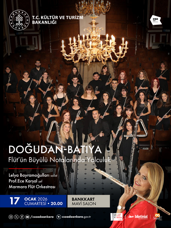 Doğudan - Batıya Flüt’ün Büyülü Notalarında Yolculuk