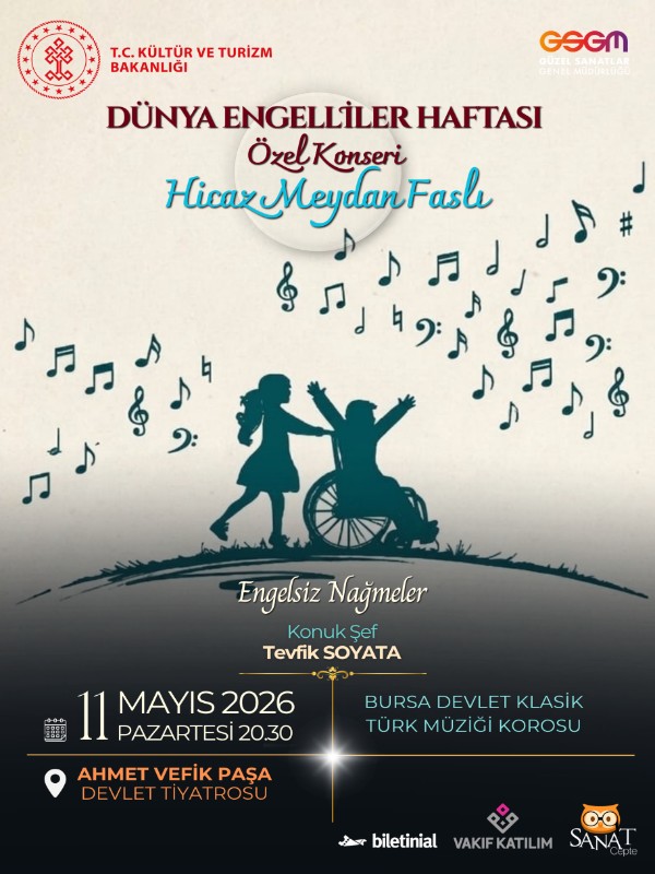 Dünya Engelliler Haftası Özel Konseri - Bursa Devlet Klasik Türk Müziği Korosu