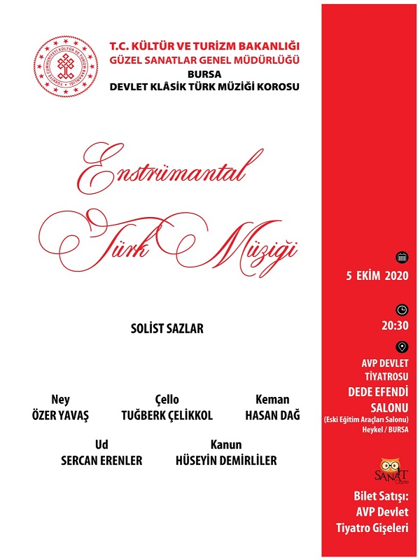 Enstrümantal Türk Müziği Bursa Devlet Klasik Türk Müziği Korosu
