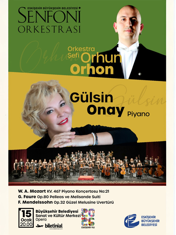Eskişehir Senfoni Orkestrası - 15 Ocak Konseri