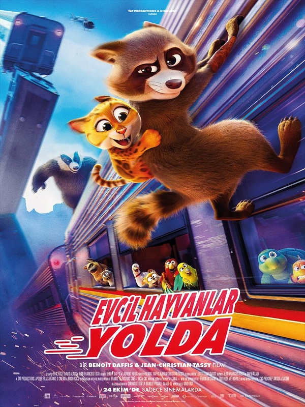 Evcil Hayvanlar Yolda - Pets on A Train