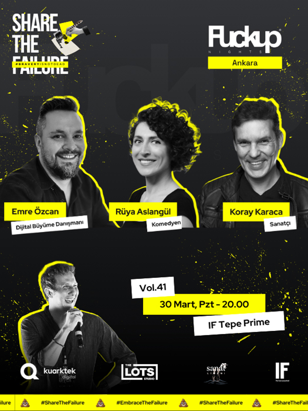 Fuckup Nights Ankara Vol. 41
