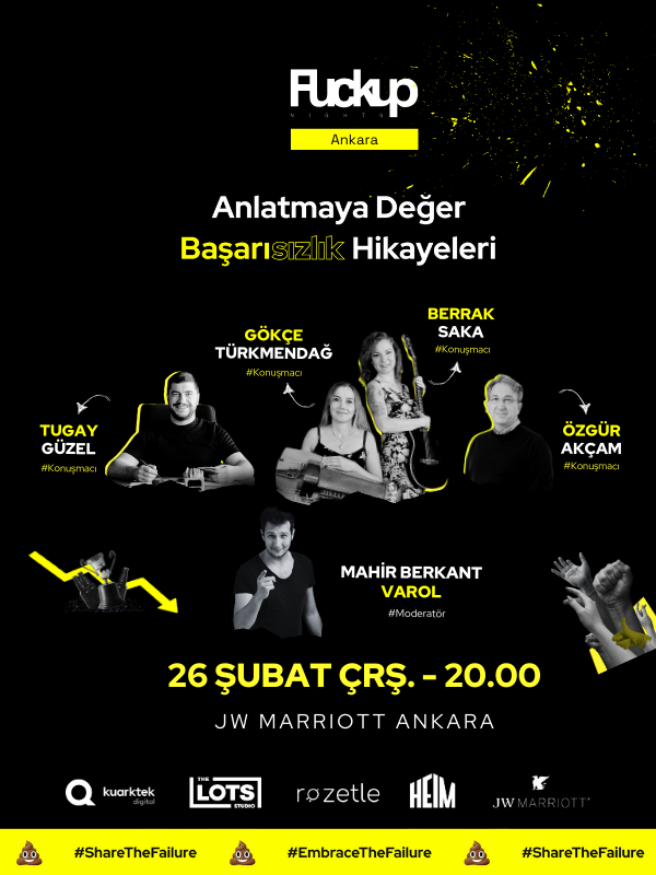 Fuckup Nights Ankara Vol.38