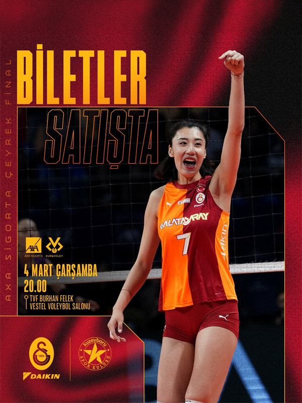 Galatasaray DAIKIN - Kuzeyboru Kadınlar AXA Sigorta Kupa Voley