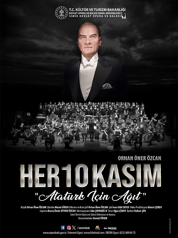 Her 10 Kasım "Atatürk İçin Ağıt" - İzmir DOB