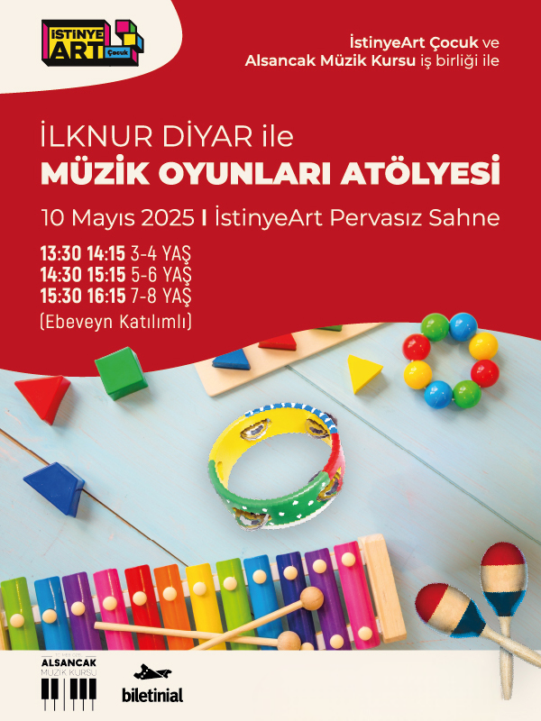 İlknur Diyar ile Müzik Oyunları Atölyesi