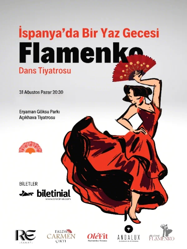 İspanya’da Bir Yaz Gecesi Flamenko Dans Tiyatrosu