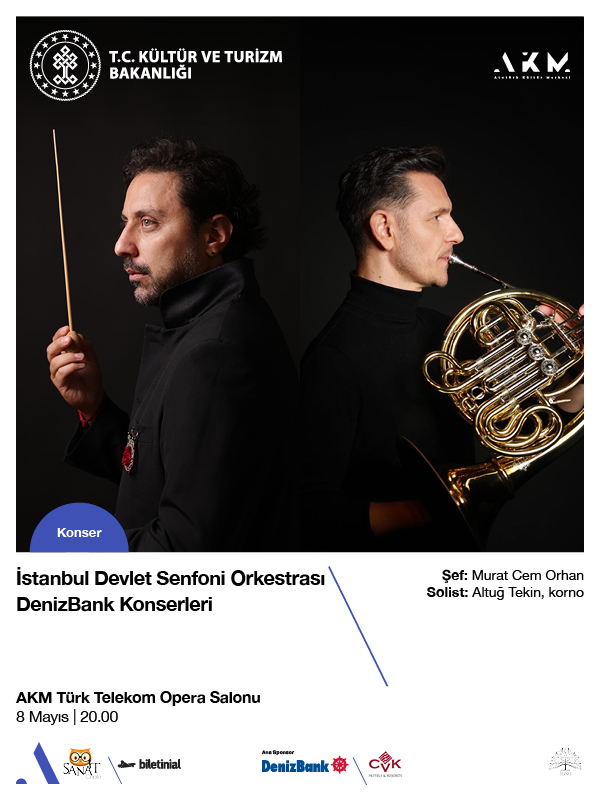 İstanbul Devlet Senfoni Orkestrası DenizBank Konserleri 8 Mayıs