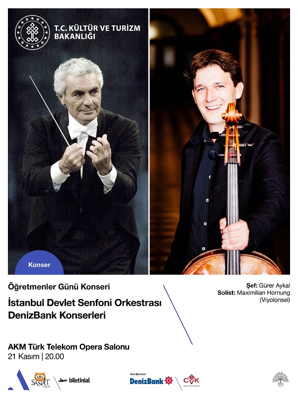 İstanbul Devlet Senfoni Orkestrası DenizBank Konserleri “Öğretmenler Günü Konseri"