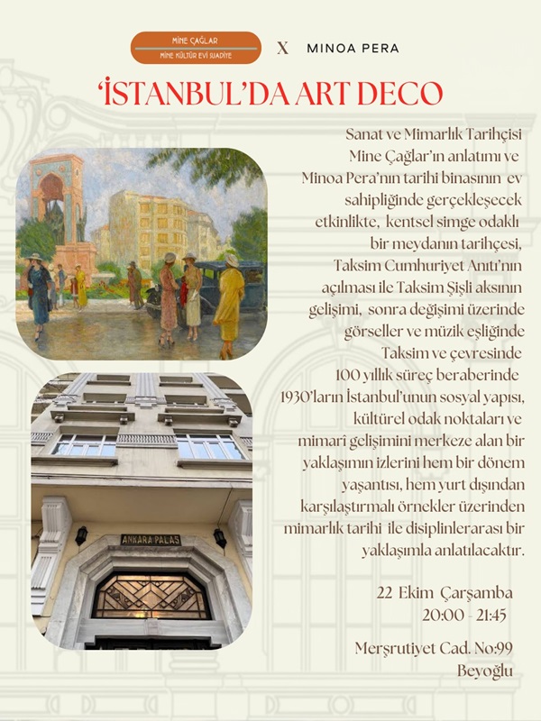 İstanbul'da Art Deco Atölyesi