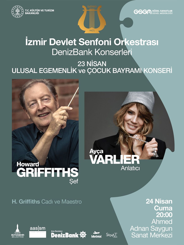 İzmir Devlet Senfoni Orkestrası 23 Nisan Ulusal Egemenlik ve Çocuk Bayramı Konseri