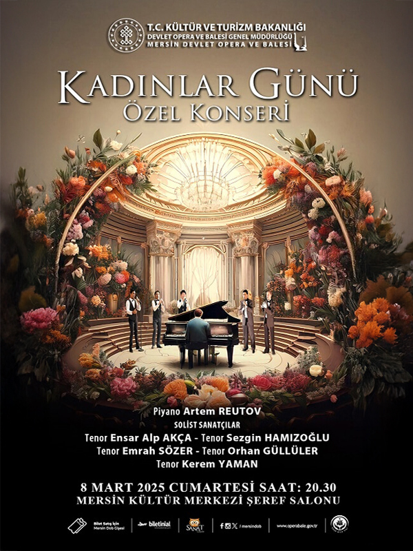 Kadınlar Günü Özel Konseri Mersin DOB