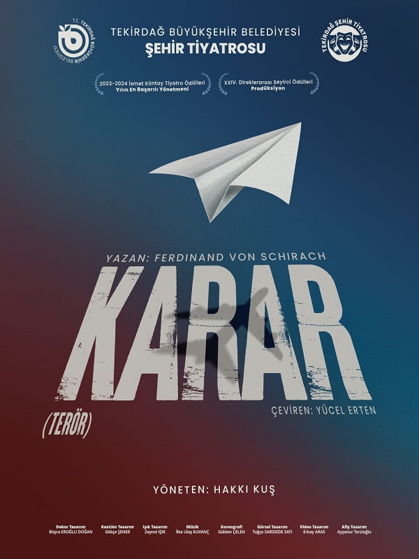 Karar -Tekirdağ Şehir Tiyatrosu