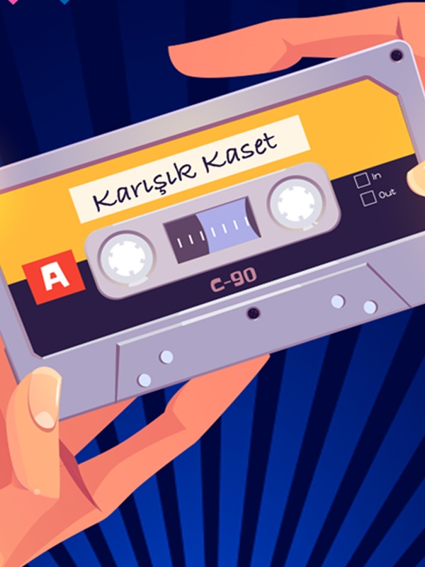 Karışık Kaset "90'lar 2000'ler Türkçe Pop Parti”