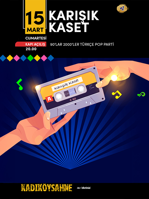 Karışık Kaset '90'lar 2000'ler Türkçe Pop Parti'